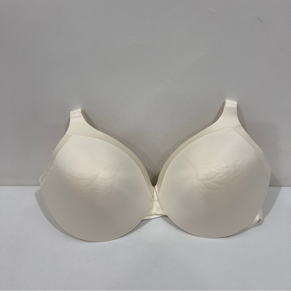 Maidenform Other - Maidenform Bra Size 38C Comfort Devotion Extra Coverage Shaping Cream Beige